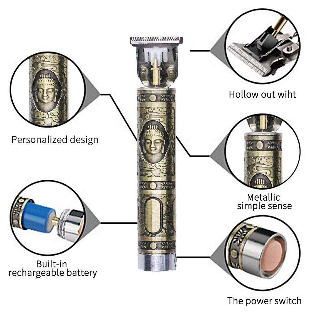 Professional Hair Clippers Haircut Rechargeable Razor Trimmer Adjustable Cordless Edge for Men
