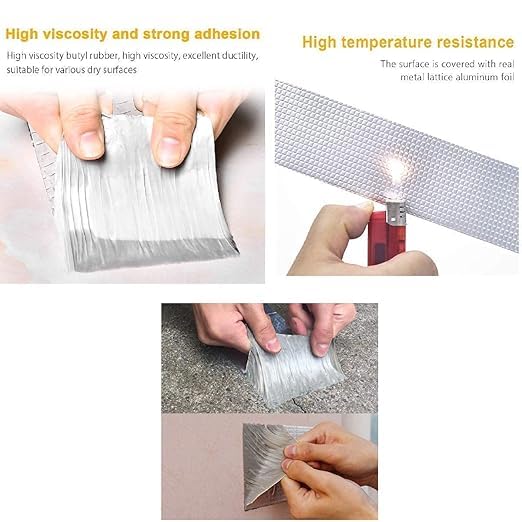water leakage solution Strong Adhesive (4 Inch (10CM*5M))