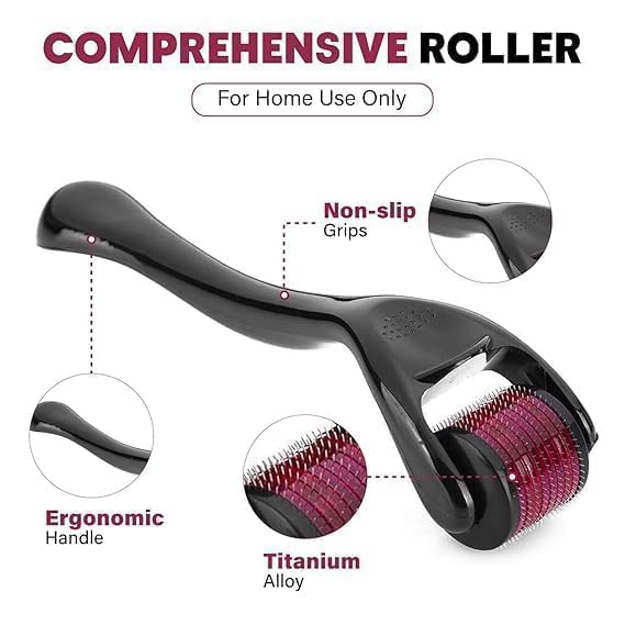 buy 1 get 1 free Derma Roller for Hair Growth 0.5 mm