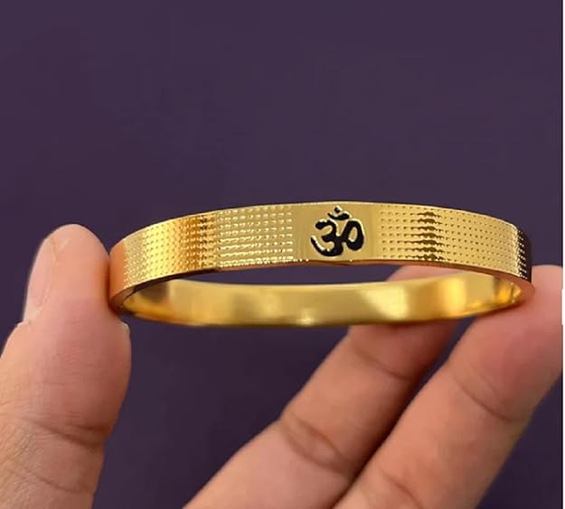 24k gold plated kada for men and women