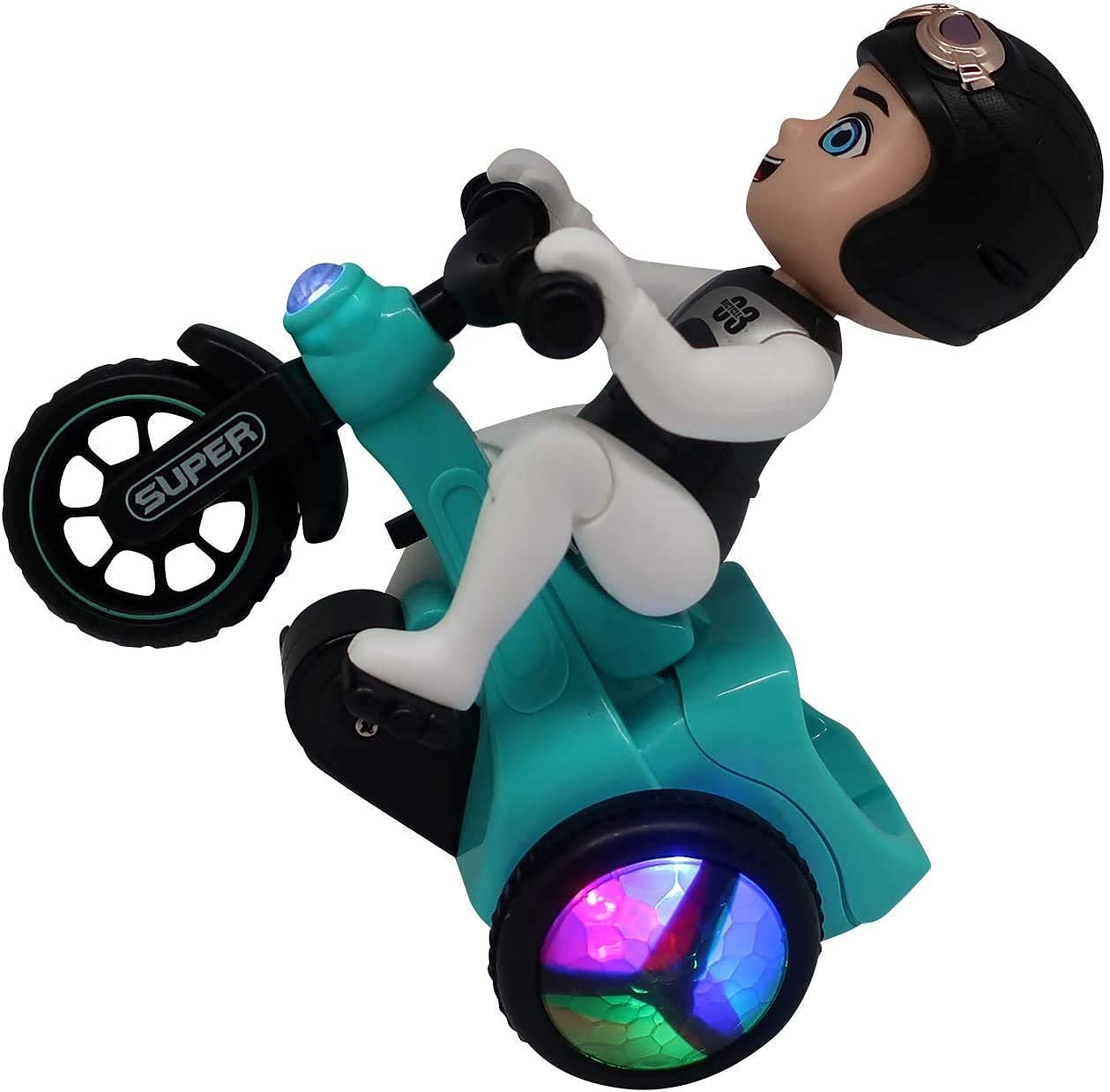 Stunt Bike Tricycle 4D LIGHT AND MUSIC BUMP AND GO.
