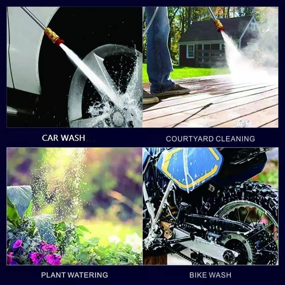 double battery car washer