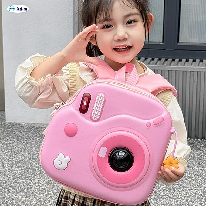 kids camera school bag