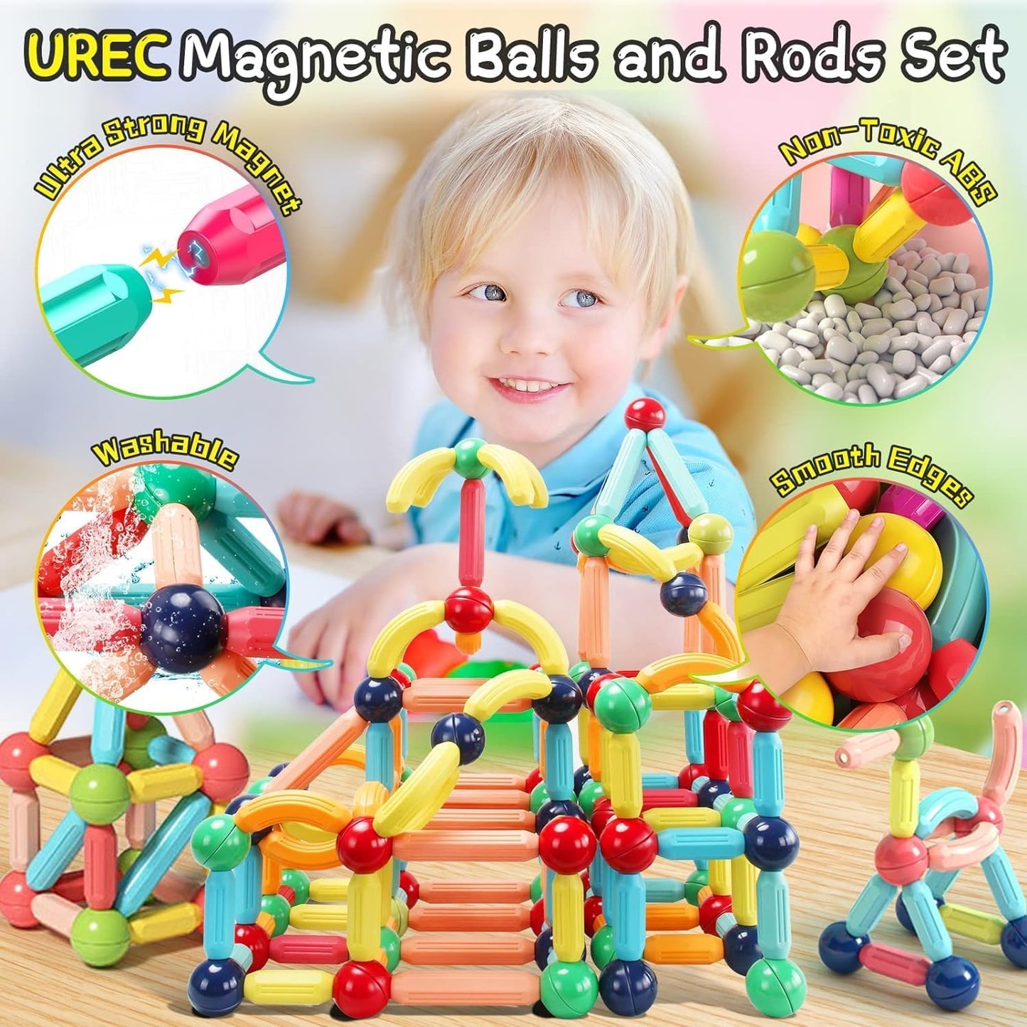 Magnetic Sticks Building Blocks