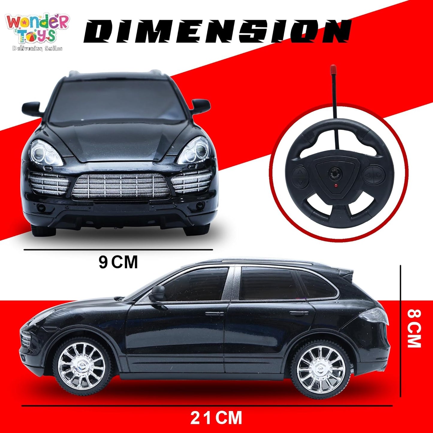 3D RECHARGEBLE MODEL CAR FOR AGE UNDER 5 YEARS KIDS