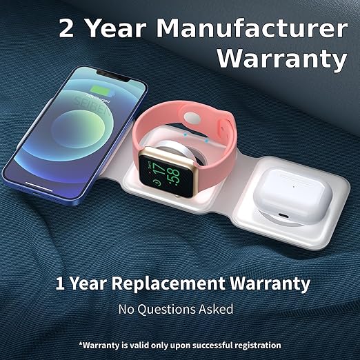 3 in 1 Magnetic Foldable Wireless charger