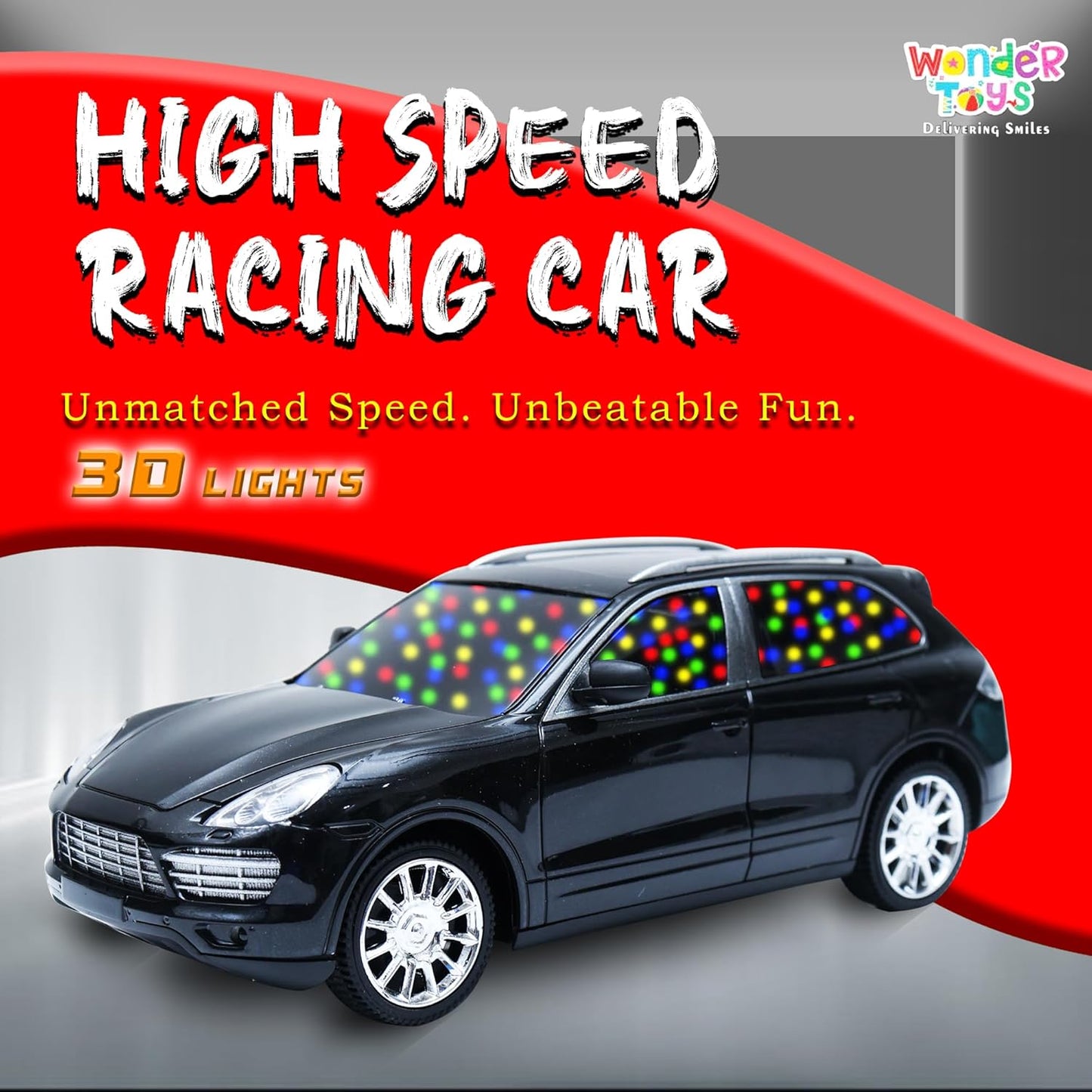 3D RECHARGEBLE MODEL CAR FOR AGE UNDER 5 YEARS KIDS
