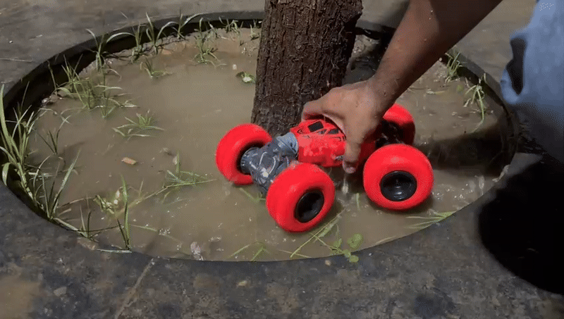 double side stunt car remote control