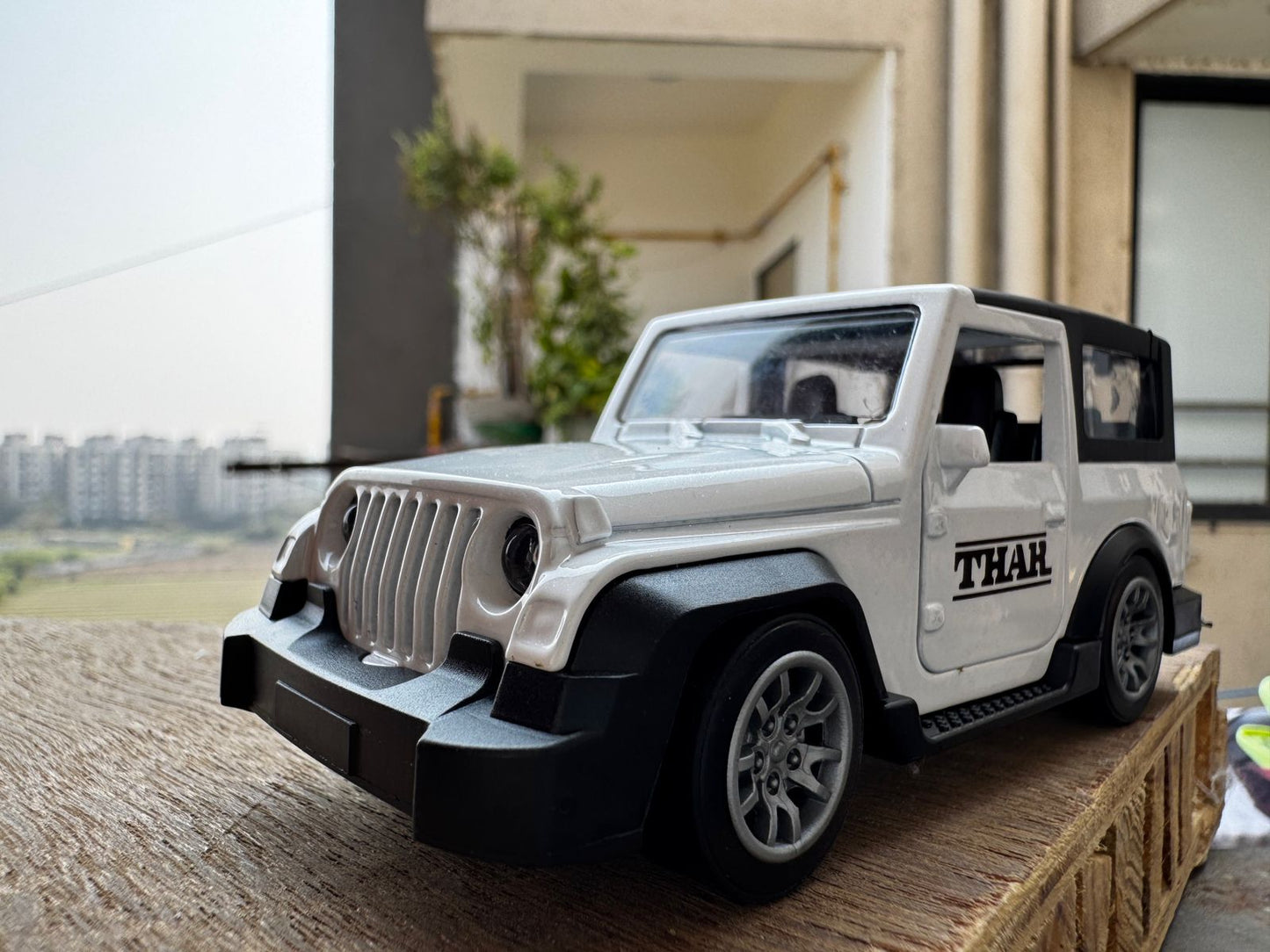 Mahindra Thar Metal Diecast WITH MUSIC AND LIGH AND PULL PACK