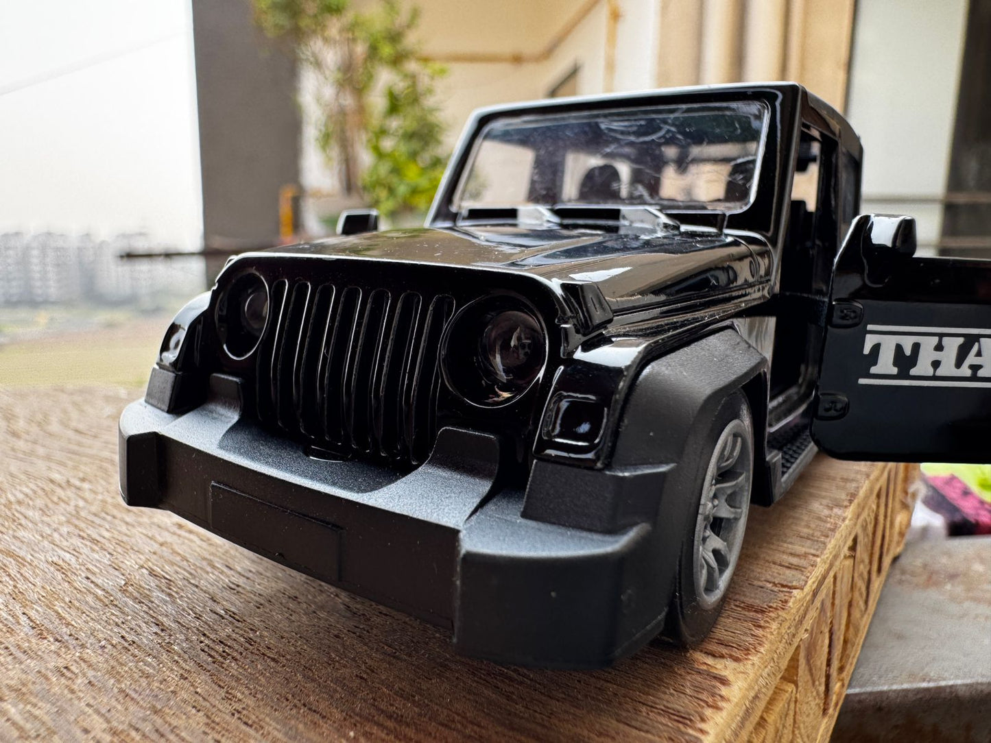 Mahindra Thar Metal Diecast WITH MUSIC AND LIGH AND PULL PACK