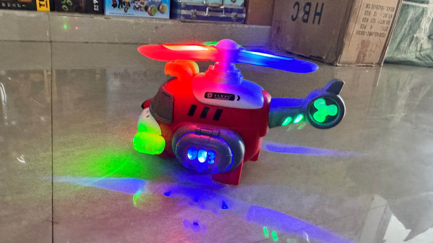 NEW HELICOPTER WITH3D AND 4D LIGH