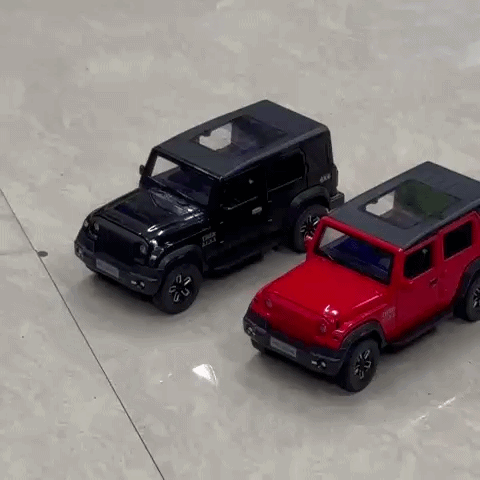 metal body thar rox rc car