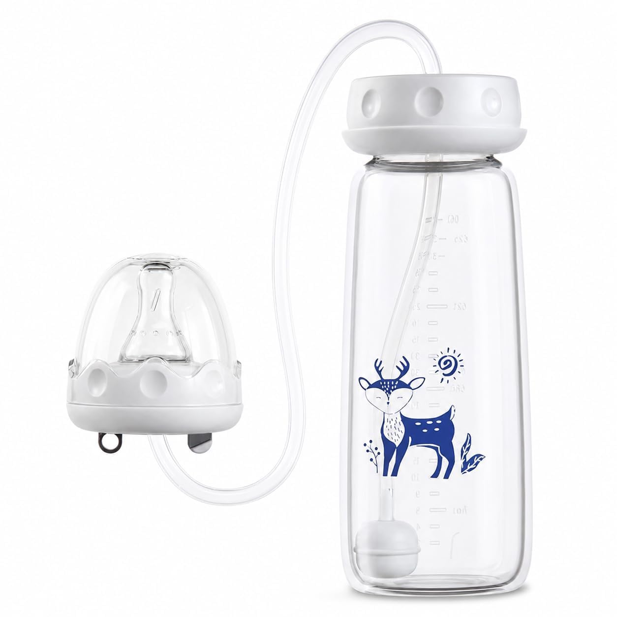 Hand Free Milk Bottle