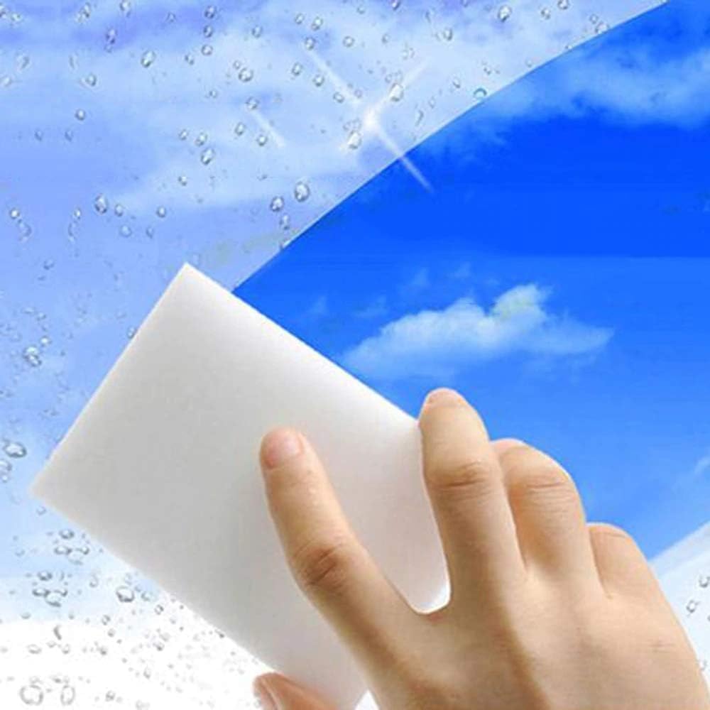 White Foam Magic Sponge Eraser pack of 10