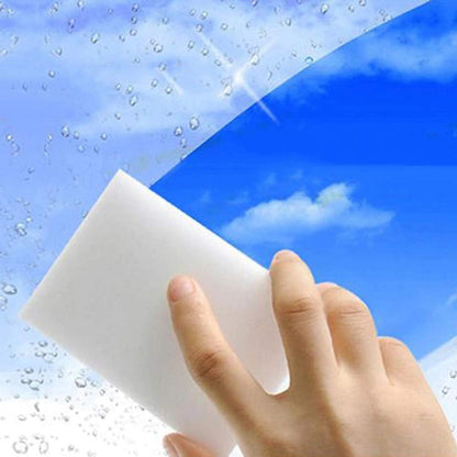 White Foam Magic Sponge Eraser pack of 10
