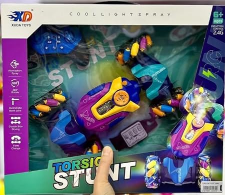 NEW 4D STUNT CAR WITH 2 REMOTE
