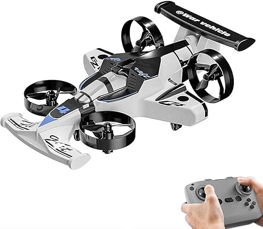 2-in-1 RC Drone & Stunt Car for Kids