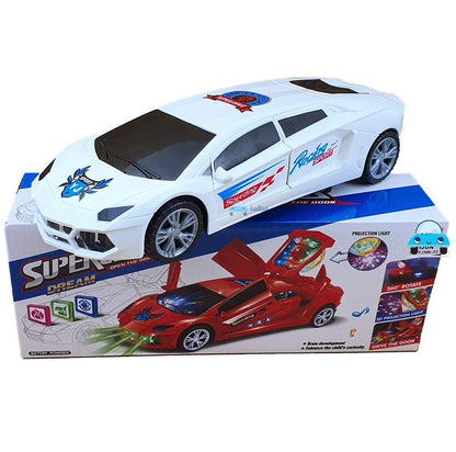 SUPER STRONG UNBREACABLE STYLISH LIGHT AND MUSIC CAR.
