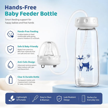 Hand Free Milk Bottle