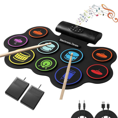 Electronic Drum Pad Set