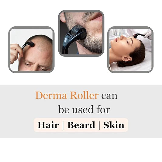 buy 1 get 1 free Derma Roller for Hair Growth 0.5 mm