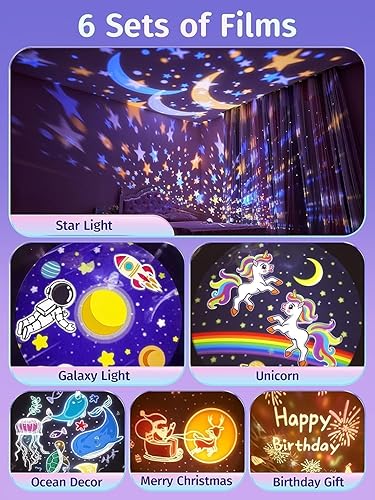 Star LED Projector Night Light