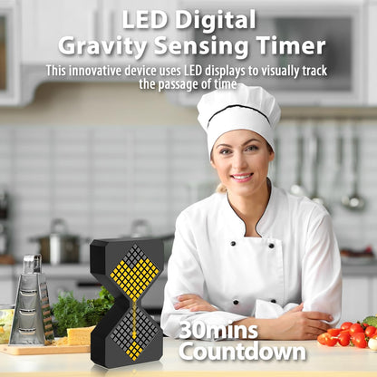LED Digital Gravity Sensing Timer