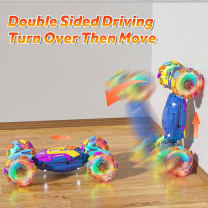NEW 4D STUNT CAR WITH 2 REMOTE