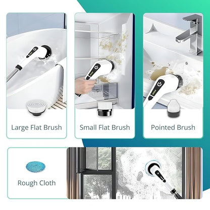 9-in-1 Cordless Electric Spin Mop