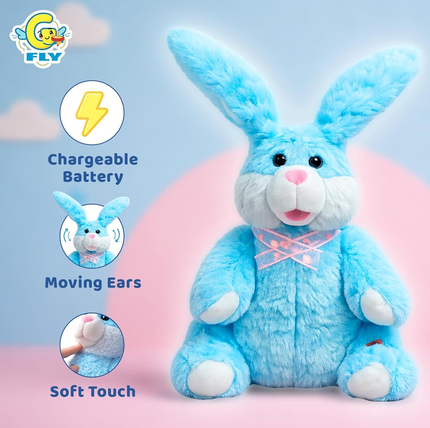 Dancing, Talking and Interactive Rabbit