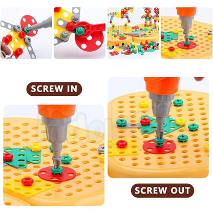 Creative Drilling Toy with Screwdriver game