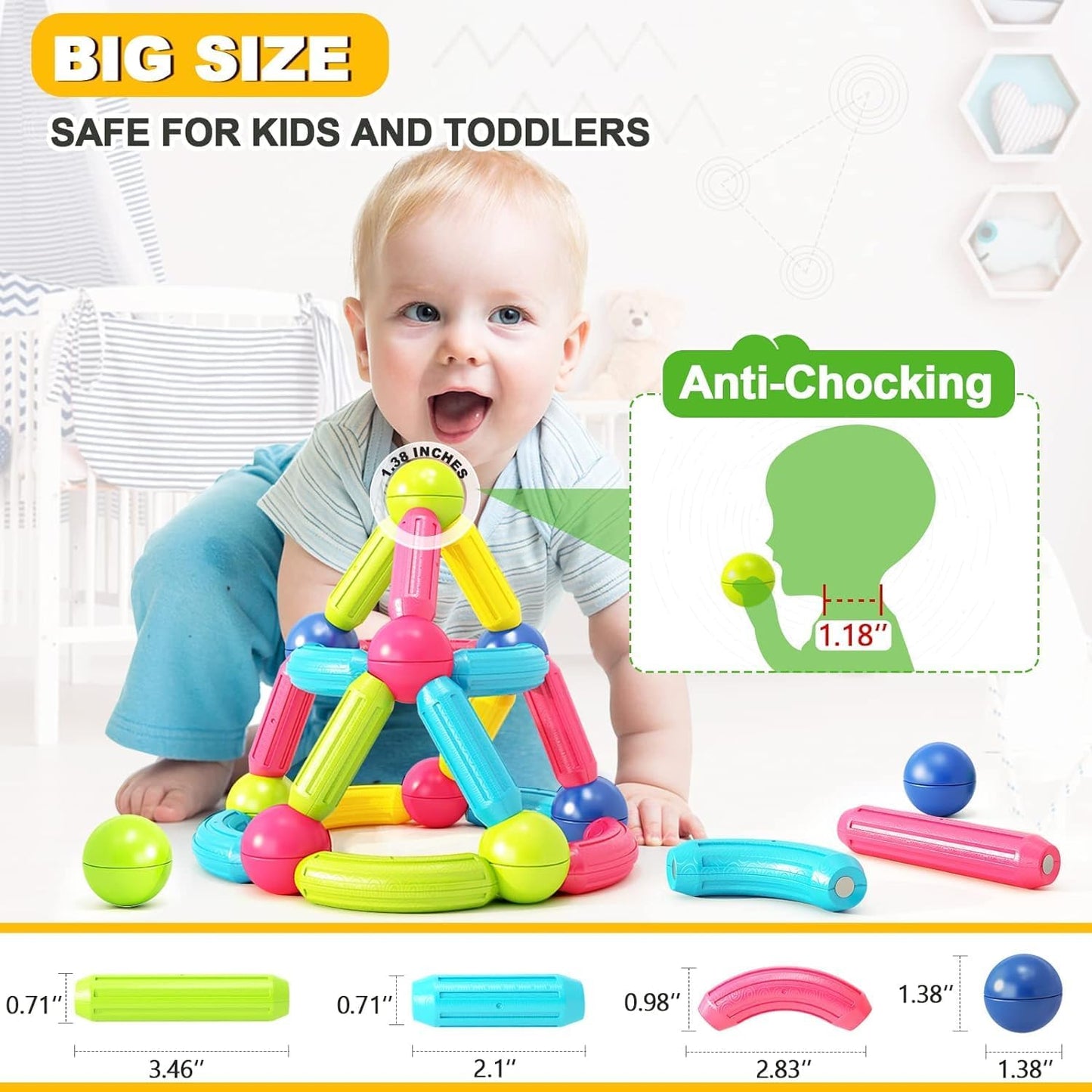 Magnetic Sticks Building Blocks