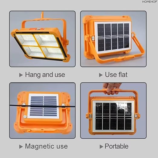 100W Solar Light  with power bank