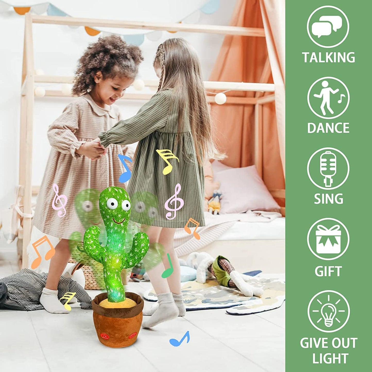 BEST QULITY Dancing Cactus Toy with recording