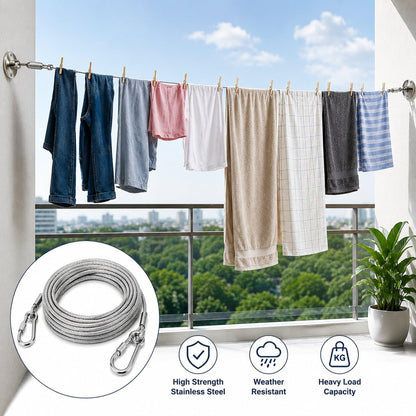 Heavy Duty Clothes Drying Rope  big 10meter