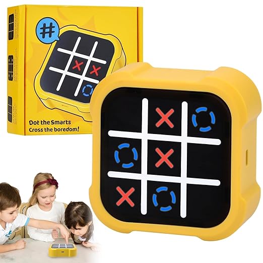Tic Tac Toe Bolt Game, 3-in-1