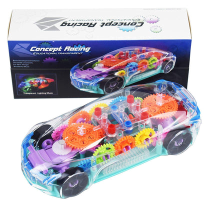 TRANSPARENT  UNBREAKABLE CAR.