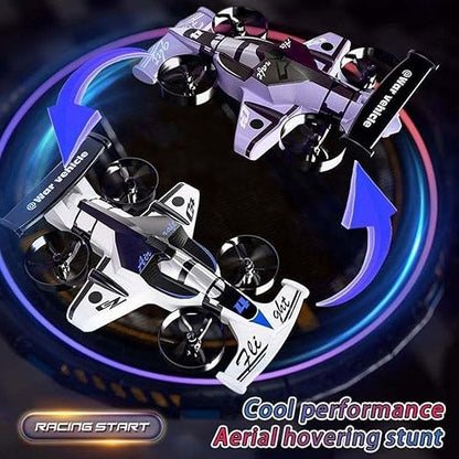 2-in-1 RC Drone & Stunt Car for Kids