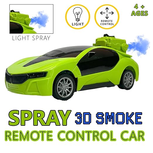 new 3d smoking r/c car withe new fire look super speed car