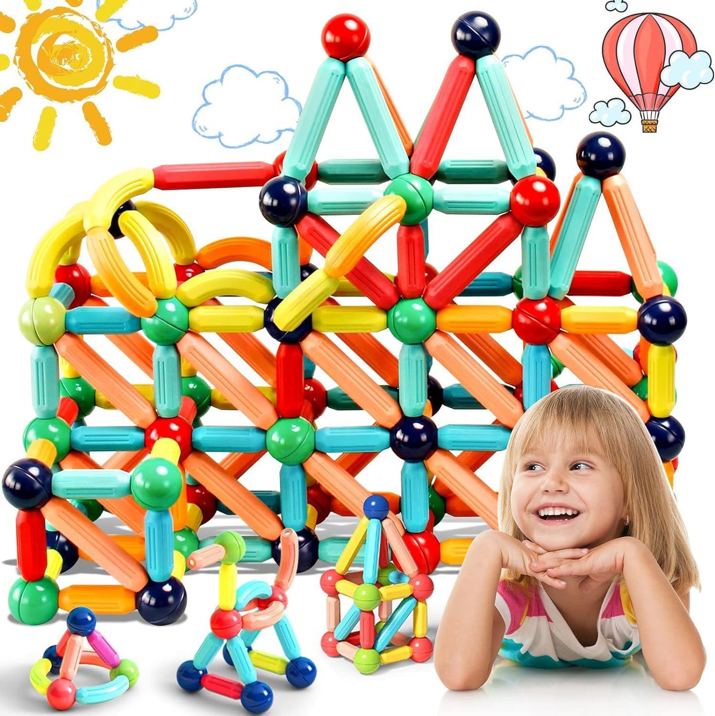 Magnetic Sticks Building Blocks