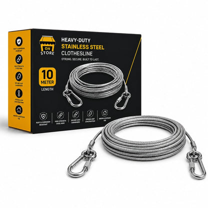 Heavy Duty Clothes Drying Rope  big 10meter