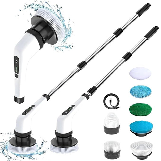9-in-1 Cordless Electric Spin Mop