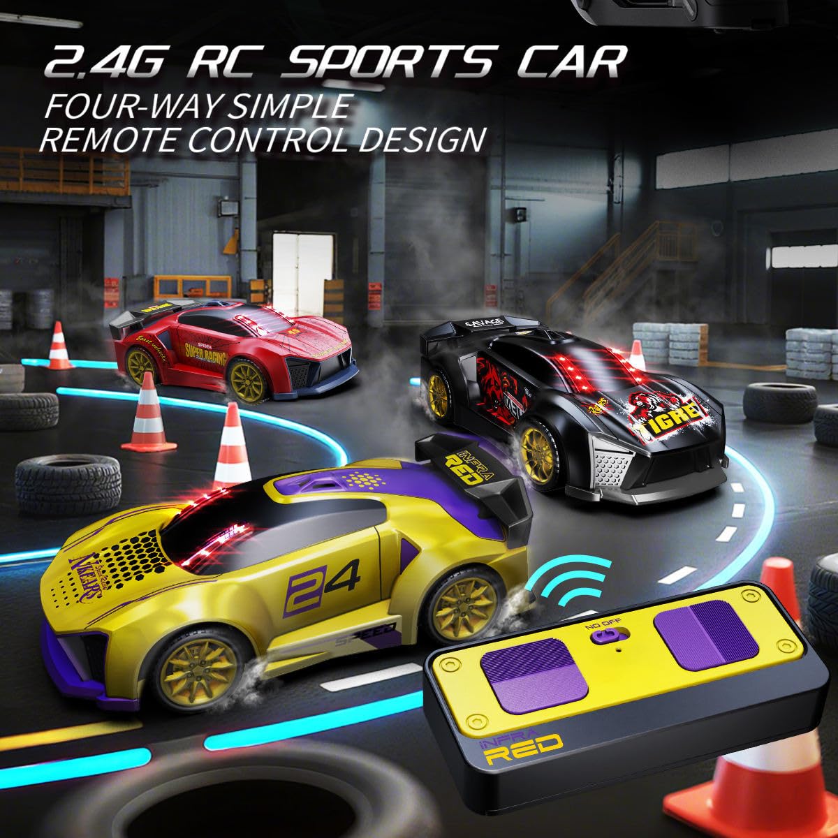 2-Player Infrared Battle RC Car