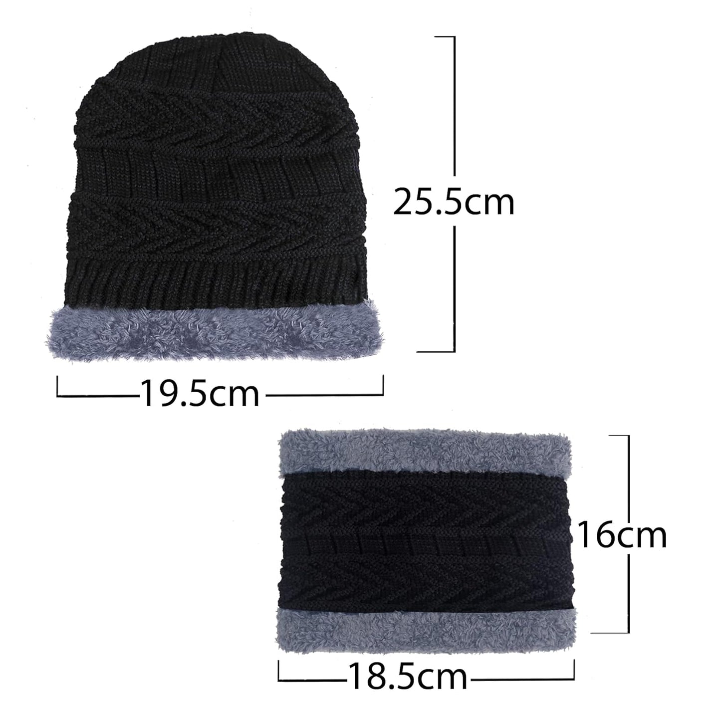 CAP AND SCARF (PACK OF 2 SET)