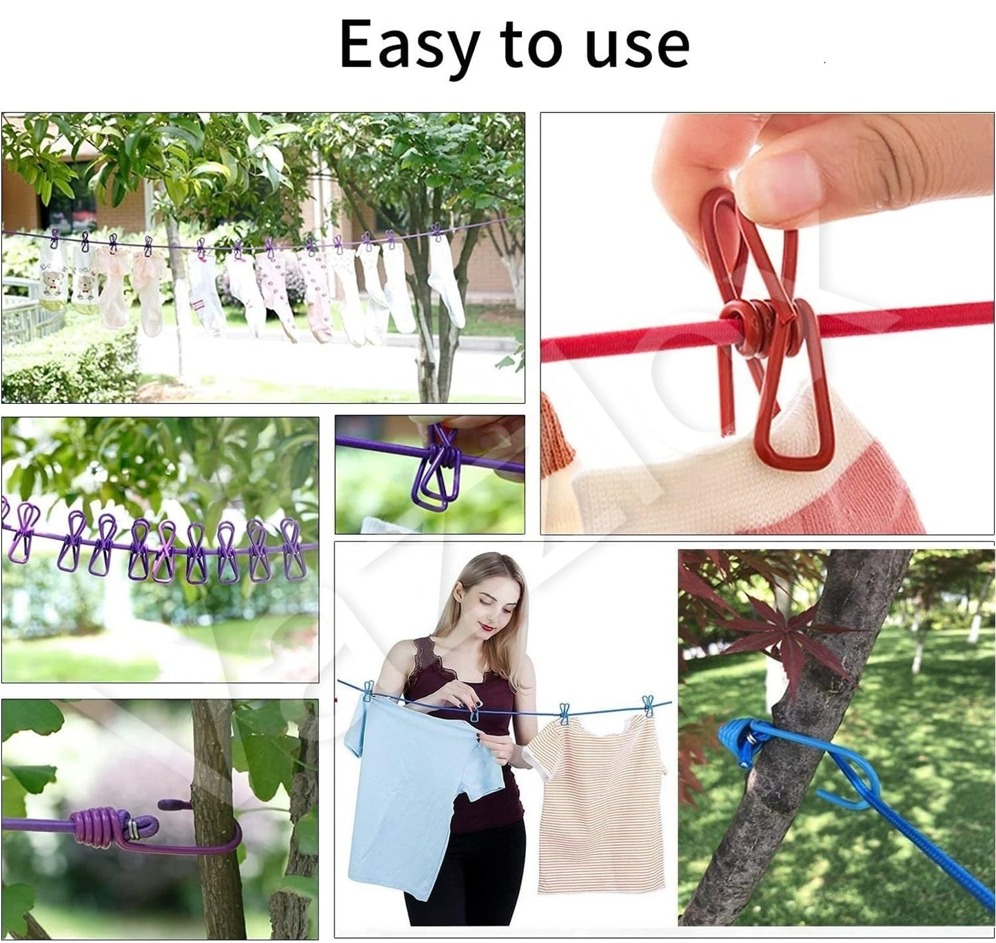 Rope with Hooks (Pack of 2)