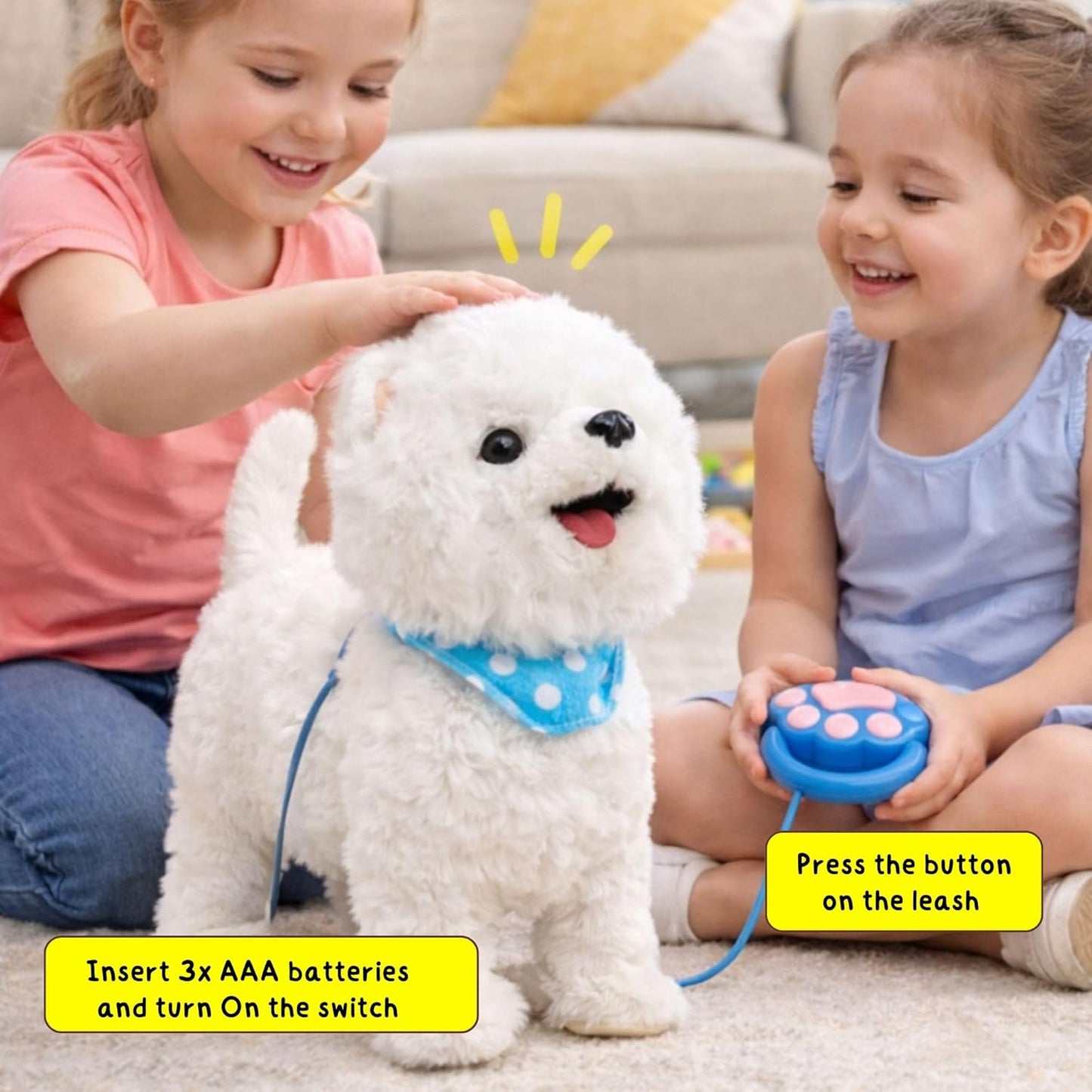 remote dog with walking and recording