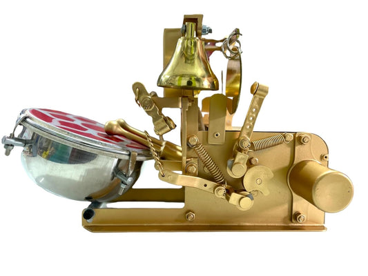 Fully Automatic Electric Mini Aarti Machine with Nagara, 2 Bells & Jalar For Home Temple, Satsang Or Pooja Room