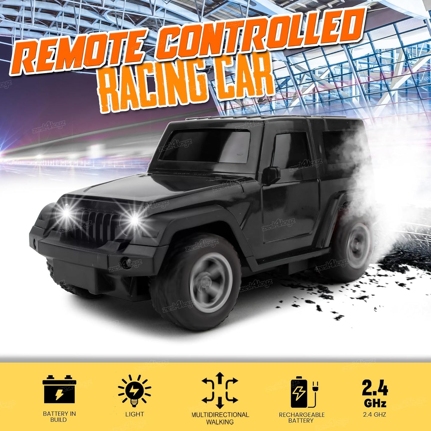 RECHARGEBLE + REMOTE CONTROL THAR CAR