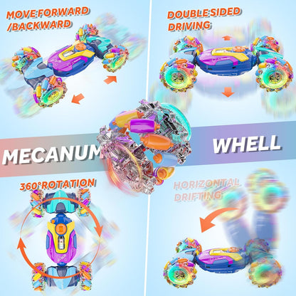 NEW 4D STUNT CAR WITH 2 REMOTE