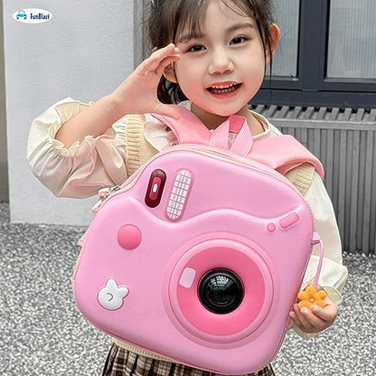 kids camera school bag